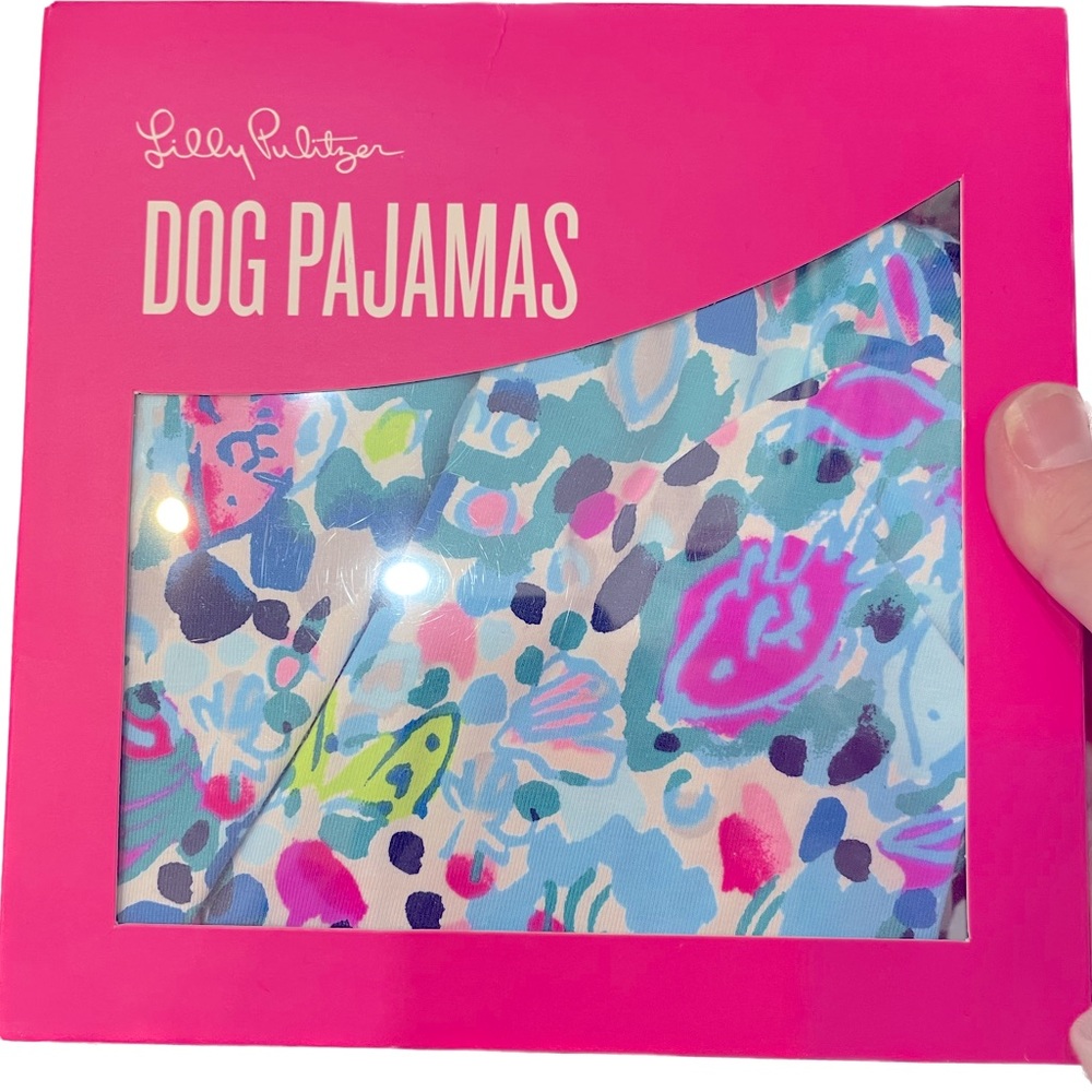 Dog Puppy Pajamas Lilly Pulitzer // NWT NIP // Size S/M and size L/XL